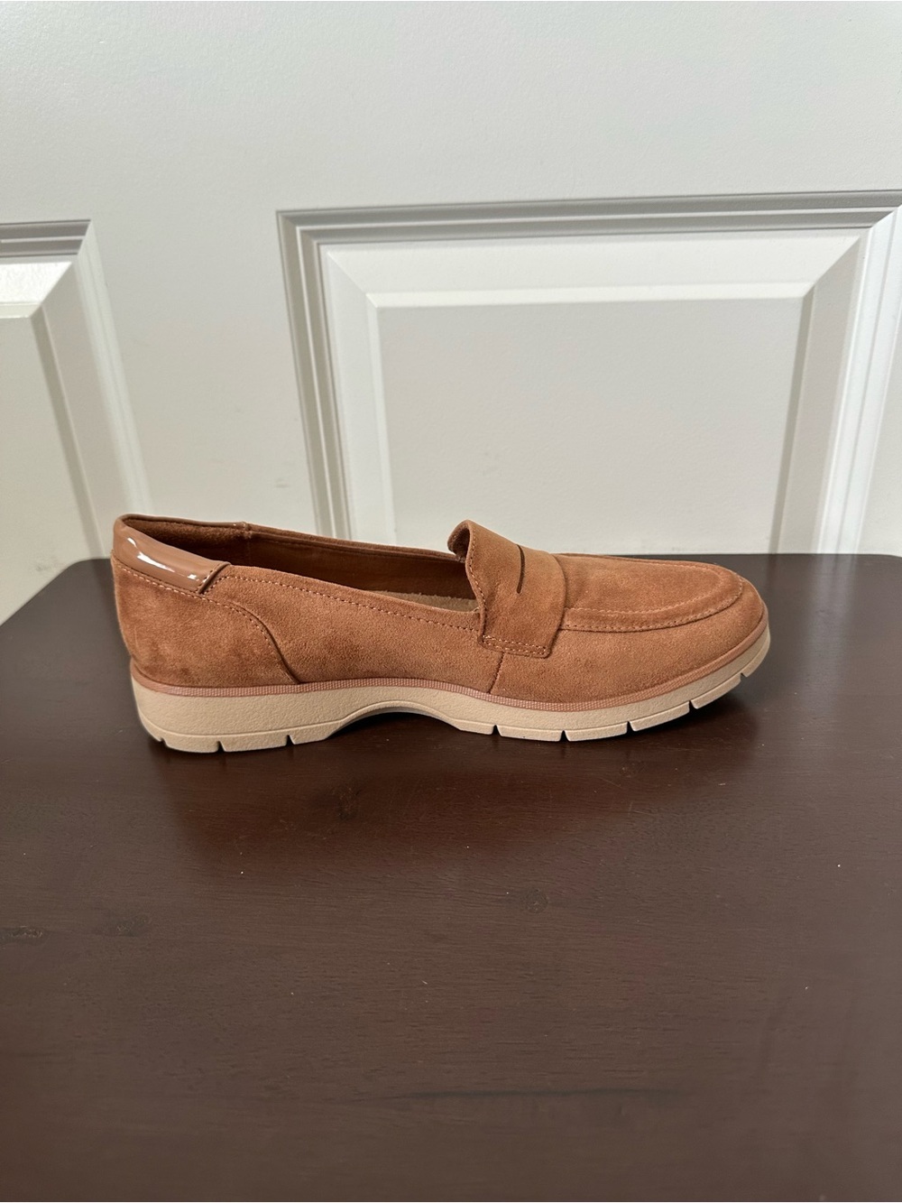 Dr. Scholl's Women's Nice Day Crisp Brown Penny Loafers Size 8 - Picture 5 of 10